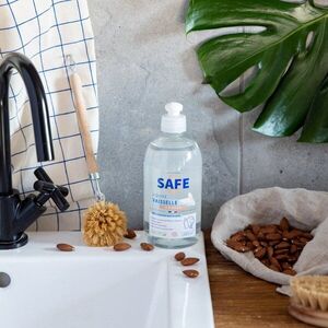 Imagine Detergent Bio pentru vase, cu parfum de migdale, fara alergeni Safe 500 ml