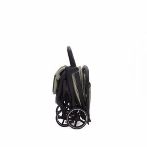Imagine Carucior sport pentru copii Adamex Bello Olive tip troller, pliere automata, copertina XXL, pana la 22 kg, 6 luni+