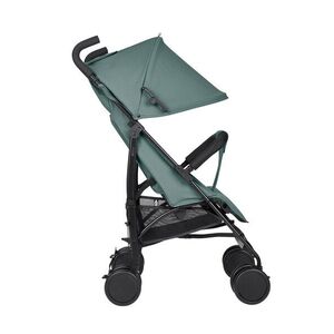 Imagine Carucior sport pentru copii KikkaBoo Beetle 2 Green cu spatar reglabil, bara de protectie detasabila, pliere tip umbrel, copertina reglabila, roti pivotante detasabile, pana la 22kg