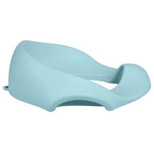 Imagine Reductor de toaleta pentru copii KikkaBoo Flipper Blue din spuma EVA, design ergonomic, suprafata antibacteriana, manere si agatatoare integrate, 18luni+