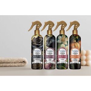 Imagine Spray odorizant pentru camera si textile Pisica Neagra 350 ml Herbarium Odora
