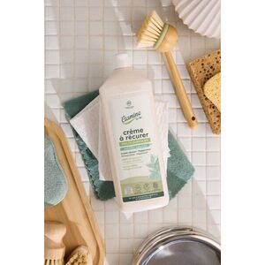 Imagine Detergent crema Bio pentru suprafete multiple Etamine cu parfum de menta 1 litru