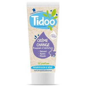 Imagine Crema Bio reparatoare si protectoare zona scutec, cu extract de galbenele Tidoo 75g