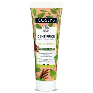 Imagine Pasta de dinti Bio protectie completa 8 in 1 cu mentol si lemn dulce Coslys 100g
