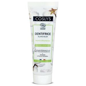 Imagine Pasta de dinti Bio albire si ingrijire, cu menta si bicarbonat Coslys 100g