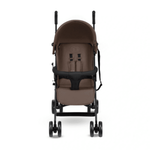 Imagine Carucior sport pentru copii Kinderkraft Tik Brown tip umbrela, spatar reglabil, suport reglabil pentru picioare
