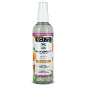 Imagine Spray styling Bio descalcire fara clatire, pentru toata familia, cu aloe vera si caise Coslys 200 ml