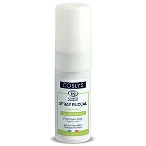 Imagine Spray de gura Bio respiratie proaspata indelungata cu menta Coslys 15 ml
