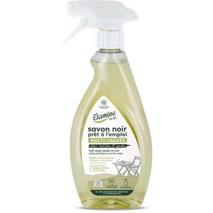Imagine Detergent Bio spray multifunctional pentru casa si gradina Etamine fara parfum cu sapun negru 500 ml