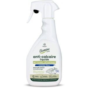 Imagine Detergent anticalcar pentru inox, cupru, alama, crom, fara parfum Etamine 500 ml
