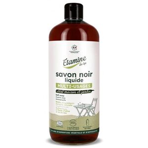 Imagine Detergent Bio multifunctional fara parfum pentru casa si gradina cu sapun negru Etamine 1 litru