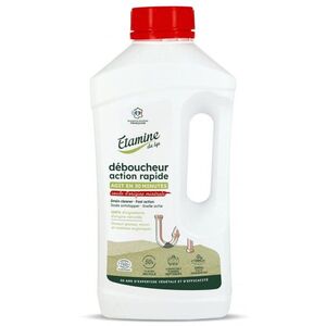 Imagine Solutie Bio fara parfum cu actiune rapida pentru desfundare tevi Etamine 1 litru