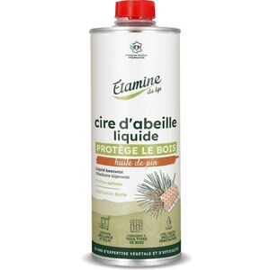Imagine Ceara de albine pura lichida pentru protejare si intretinere lemn nelacuit Etamine parfum pin 500 ml