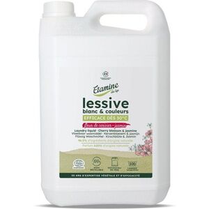 Imagine Detergent Bio rufe albe si colorate Etamine flori cires si iasomie 165 spalari 5 litri