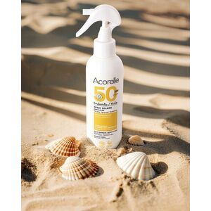 Imagine Spray Bio protectie solara fata si corp pentru copii SPF50 cu ulei de karanja si propolis Acorelle 150 ml