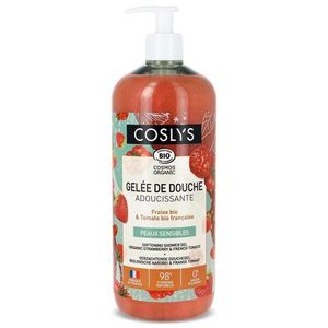 Imagine Gel de dus Bio calmant cu capsuni si rosii Coslys 1 litru