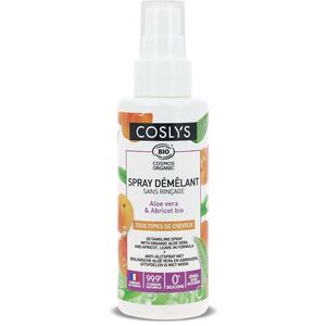 Imagine Spray styling Bio descalcire fara clatire Coslys cu aloe vera si caise 100 ml