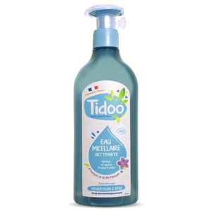 Imagine Apa micelara Bio delicata pentru bebelusi Tidoo cu extract de in 500 ml