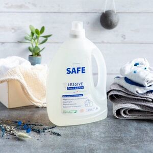 Imagine Detergent Bio pentru rufe, fara parfum, fara alergeni Safe 3 litri