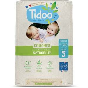 Imagine Scutece T5(12-25kg) ECO hipoalergenice, marimea 5 Tidoo 40 bucati