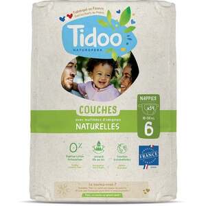 Imagine Scutece T6(16-30kg) ECO hipoalergenice, marimea 6 Tidoo 34 bucati