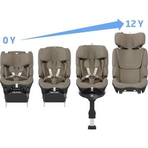 Imagine Scaun auto pentru copii Maxi-Cosi Pearl XL Slide Pro Authentic Black 61-150 cm