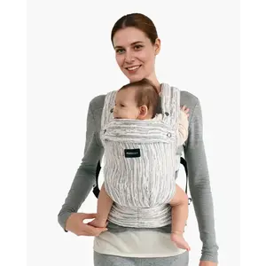Imagine Marsupiu ergonomic Gentletouch Momcozy Jacquard din in premium