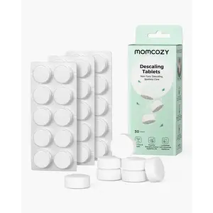 Imagine Set 30 tablete non toxice pentru decalcifierea aparatelor Momcozy