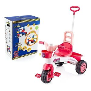 Imagine Tricicleta pentru copii Guclu Toys Princess in cutie, cu claxon si control parental , cosulet pentru accesorii si plastic de inalta calitate de la 3 ani
