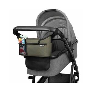 Imagine Organizator universal pentru carucior FreeON Olive Green cu multiple compartimente