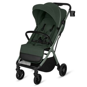 Imagine Carucior sport pentru copii Lionelo Cloe Plus Verde cu accesorii, cadru din aluminiu, pana la 22 kg, usor, pliere compacta pentru avion, cu o singura mana, ideal pentru toate tipurile de suprafete, 6 luni+