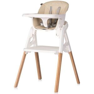 Imagine Scaun de masa 4 in 1 Chipolino Multi Cashmere transformabil, reglabil, picioare elegante din lemn