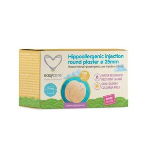 Imagine Plasturi rotunzi hipoalergenici post-injectie Easycare 25mm 100 bucati