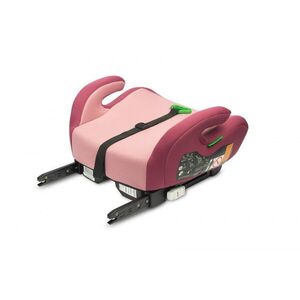 Imagine Inaltator auto pentru copii cu Isofix Caretero Puma Roz I-Size 125-150 cm, Certificare R-129, Husa detasabila, Centura de ghidaj, Cotiere ergonomice
