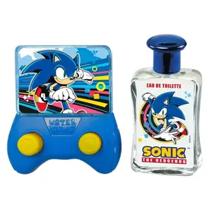 Imagine Set cosmetic pentru baieti Sonic the Hedgehog cu apa de toaleta 50 ml si joc cu inele Sega