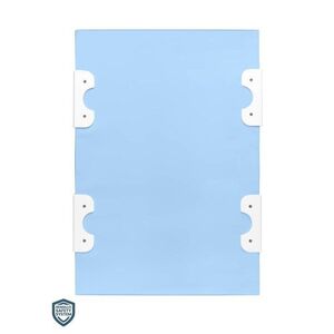Imagine Saltea de infasat Sensillo 70x50 cm Travel aeroplanes blue cu intaritura, accesorii montaj pe patut, margine de protectie antirasturnare si suprafata impermeabila