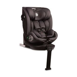 Imagine Scaun auto copii Caretero Fortis I-Size Graffit 40-150 cm cu baza isofix si picior stabilizare, sezut rotativ, tetiera reglabila, spatar reglabil, fante de aerisire