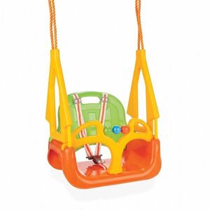 Imagine Leagan Convertibil 3 variante Pilsan Samba Orange cu protectie sfori, include centura de siguranta, bara detasabila, franghii reglabile