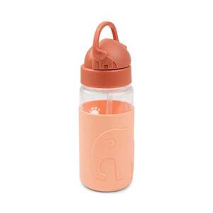 Imagine Cana cu pai Done by Deer Easy-grip Elphee Papaya 350 ml