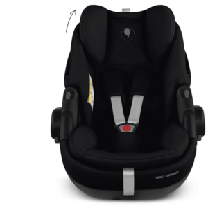 Imagine Scaun auto Calla i-Size 40-87 cm, 0-13 kg, cu functie de reclinare Ink ABC Design