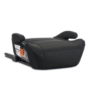 Imagine Inaltator auto pentru copii Lorelli Zen Black i-Size, cu isofix, conectori pentru ghidaj, 125-150 cm, 6-12 ani