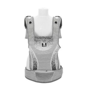 Imagine Marsupiu ergonomic pentru bebelusi Lorelli Mia Grey, pozitii multiple de purtare, 4-36 luni