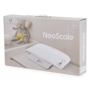 Imagine Cantar electronic pentru bebelusiadulti Cangaroo NeoScale 2in1 Bej, ecran LCD, functie hold, capacitate 180 kg, oprire automata