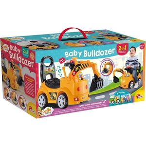 Imagine Masinuta pentru copii Lisciani Ride On 2 in 1 Buldozer cu lumini si efecte sonore