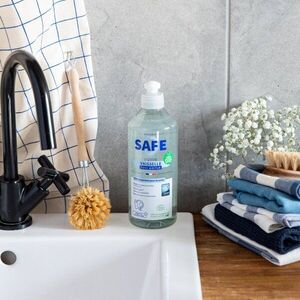 Imagine Detergent Bio pentru vase Safe fara parfum, fara alergeni, 1 litru