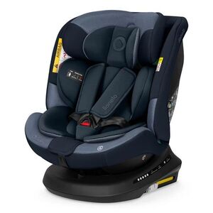 Imagine Scaun auto 4 in 1 cu isofix Lionelo Bastiaan Plus Navy Blue i-Size, protectie laterala, spatar inclinabil in 6 pozitii, tetiera reglabila in 12 pozitii, rotire 360 grade, Top Tether, 0-36 kg, 40-150 cm