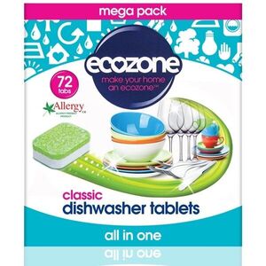 Imagine Tablete pentru masina de spalat vase Clasic Ecozone 72 bucati