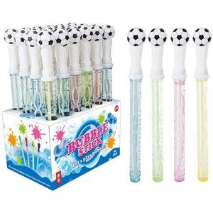 Imagine Bagheta pentru baloane de sapun model Fotbal 37 cm