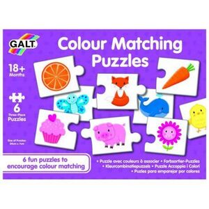Imagine Set de 6 puzzle-uri - lumea culorilor