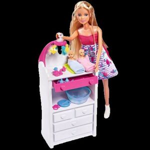 Imagine Papusa Simba Steffi Love Welcome Twins 29 cm cu accesorii